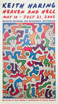 Keith Haring Original-Kunstplakat – 19×32 cm