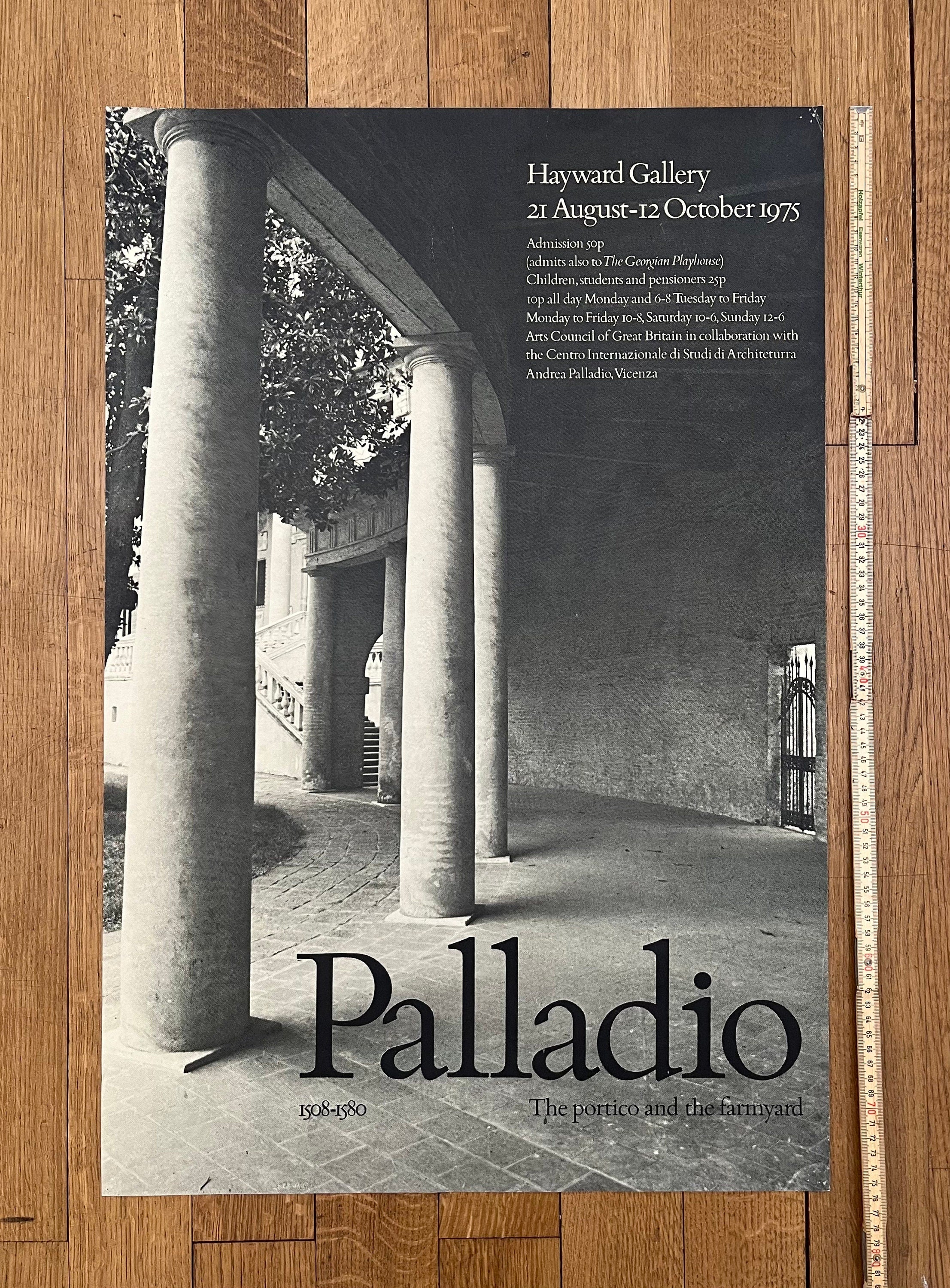 Palladio Hayward Gallery Ausstellungsplakat – 50,7×76 cm (20.0"×29.9")