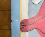 Le Corbusier & Asger Jorn originales Kunstplakat - 70×60cm