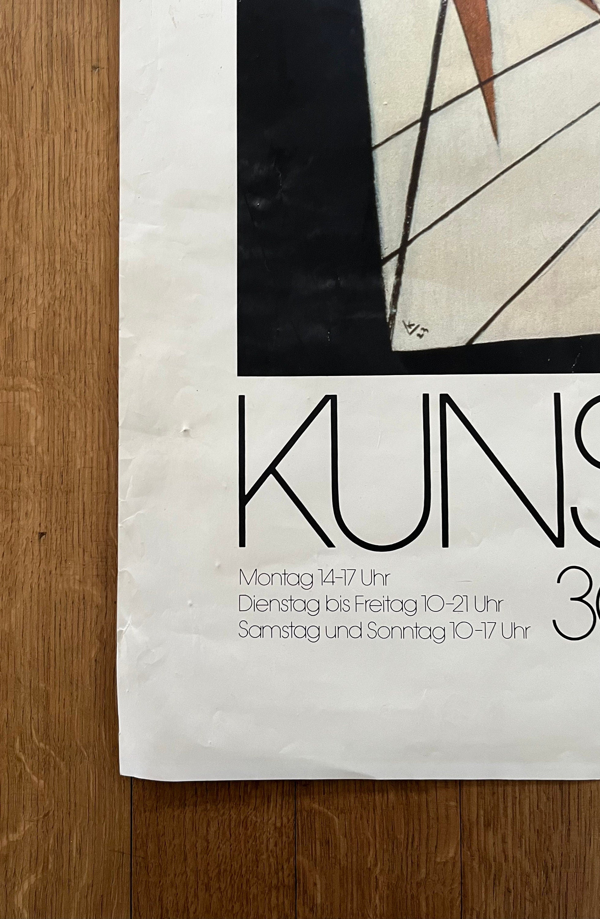 Kandinsky Original Kunstdruck-Ausstellungsplakat - 90,5×128cm