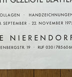 Hannah Höch Original-Kunstplakat – 49×70cm