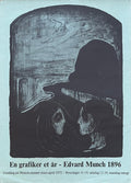 Edvard Munch original art poster - 18.5"×25.4" (47×64.5cm)