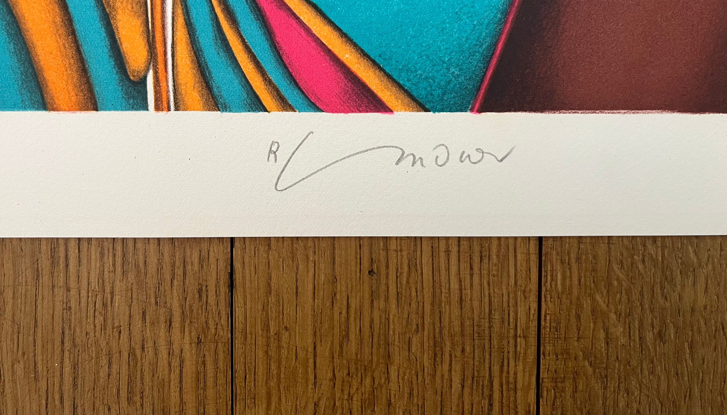 Lithographie originale de Richard Lindner signée - 50,5×65cm