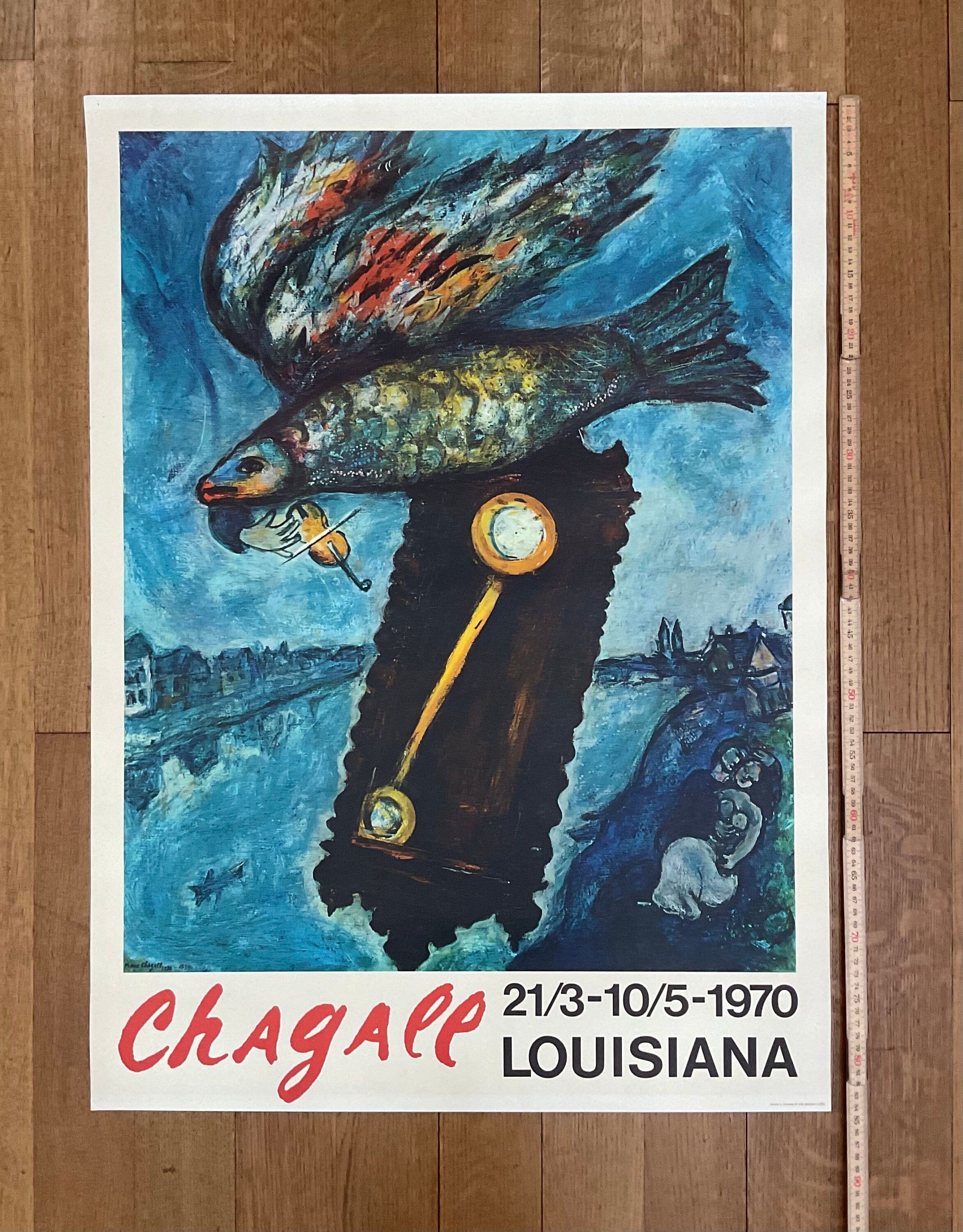 Chagall Original Fotoplakat - 62×84,5cm