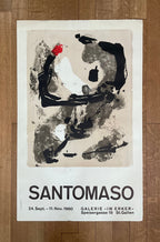 Original-Kunstplakat von Santomaso – 25,0″ × 40,0″ (63,5 × 101,5 cm)