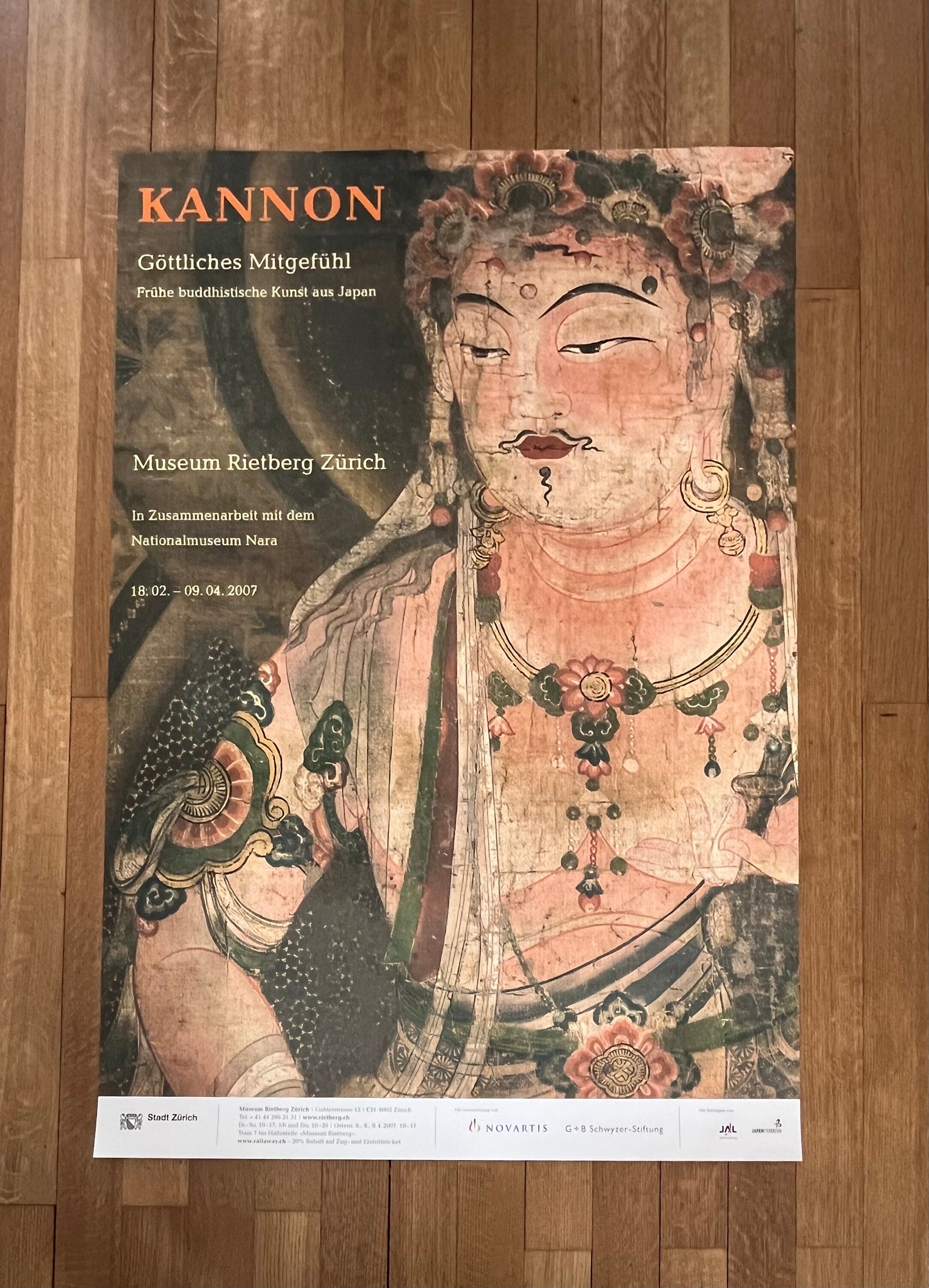 Museum Rietberg Zürich Kunstplakat - 89,5×128cm (35.2"×50.4")