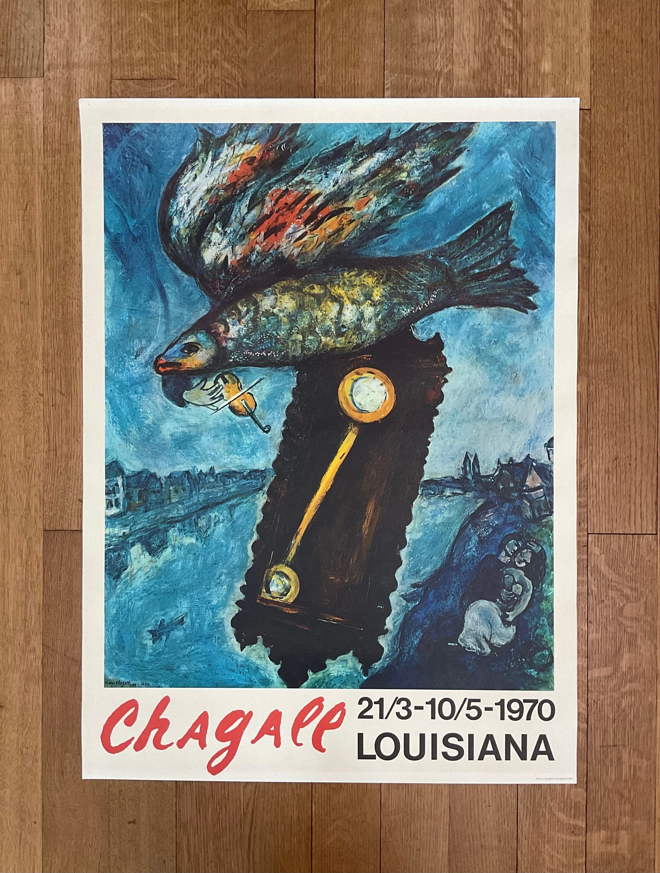 Chagall Original Fotoplakat - 62×84,5cm