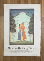 Museum Rietberg Zürich Original-Kunstplakat, gebraucht - 90,5×128cm (35.6"×50.4")