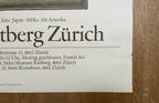 Museum Rietberg Zürich Original-Kunstplakat, gebraucht - 90,5×128cm (35.6"×50.4")