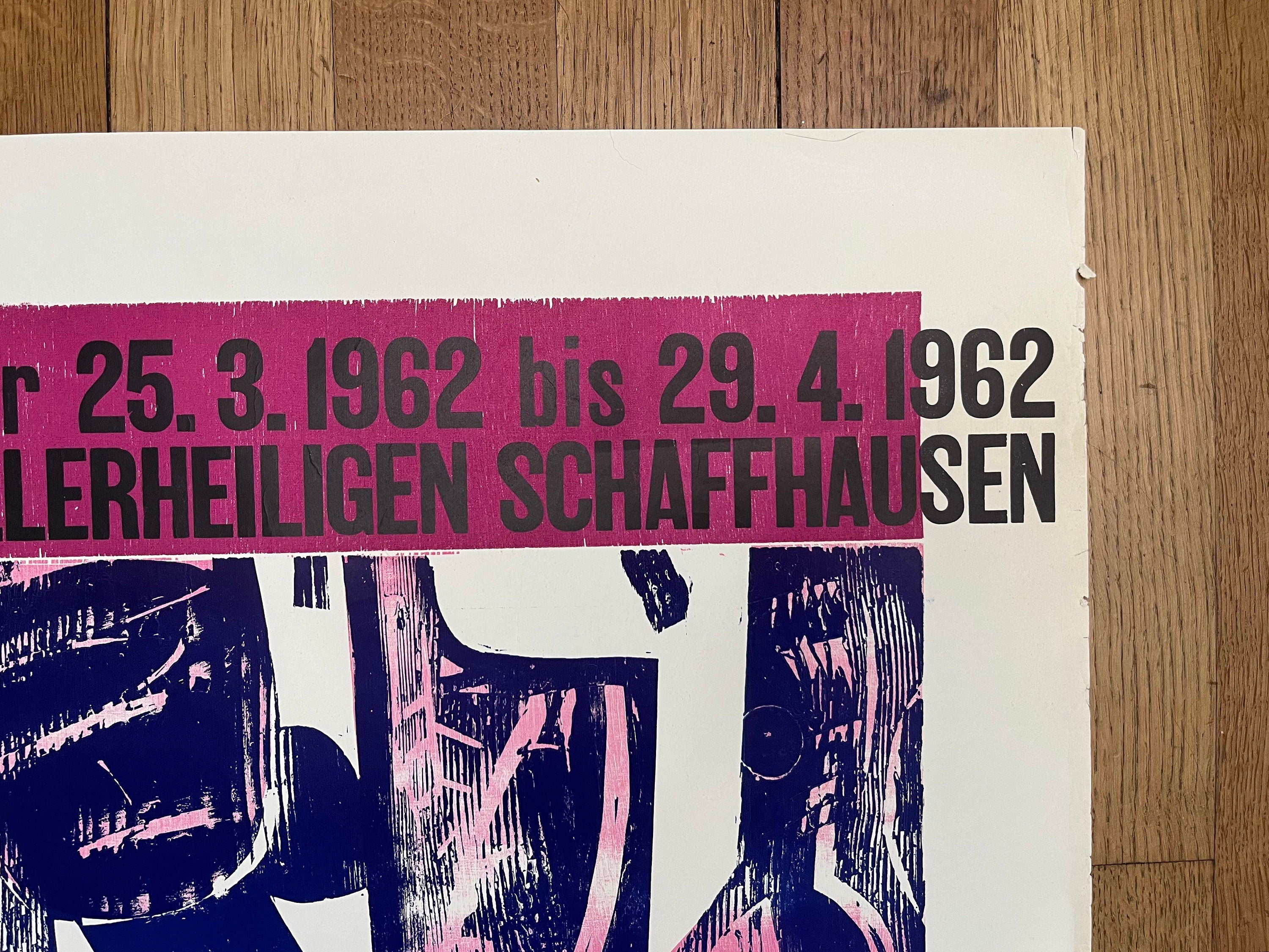Hap Grieshaber Originalkunstplakat – 26.2"×36.0" (66.5×91.5cm)