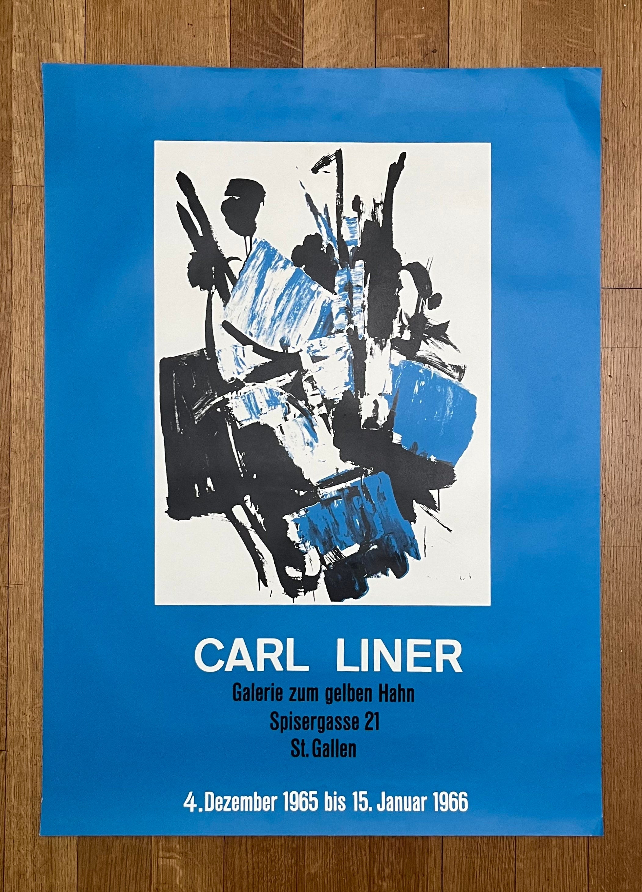 Carl Liner original art poster - 25.6"×35.4" (65×90cm)