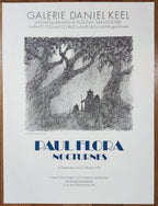 Paul Flora Original-Kunstplakat – 42 × 55,7 cm