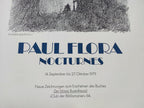 Paul Flora Original-Kunstplakat – 42 × 55,7 cm