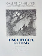 Paul Flora Original-Kunstplakat – 42 × 55,7 cm