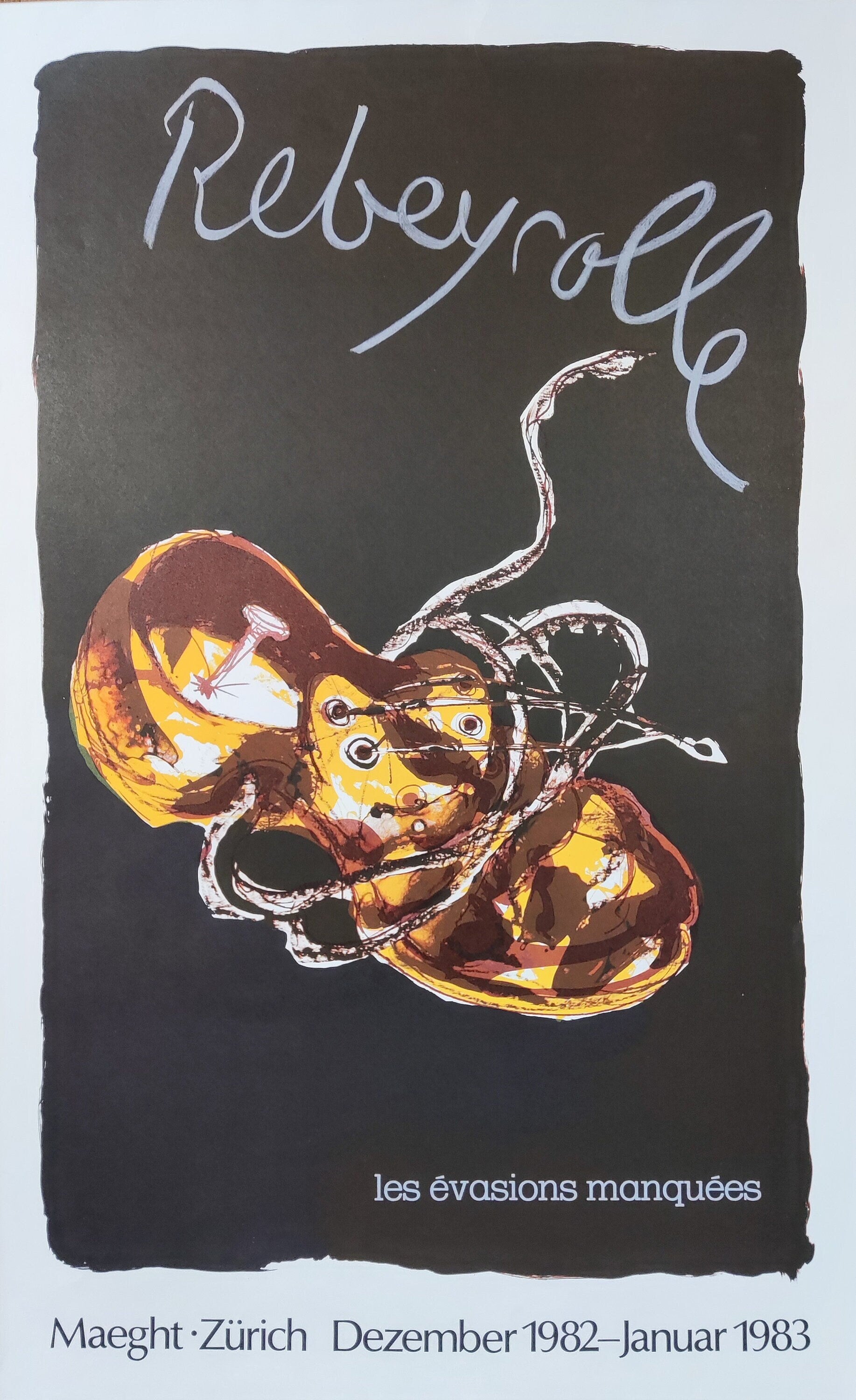 Paul Rebeyrolle art poster - 17.5"×28.0" (44.5×71cm)