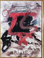 Antoni Tàpies art poster - 21.9"×29.7" (55.5×75.5cm)