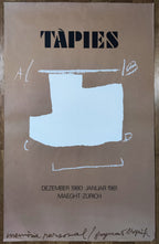 Antoni Tàpies art poster - 23.6"×37.4" (60×95cm)