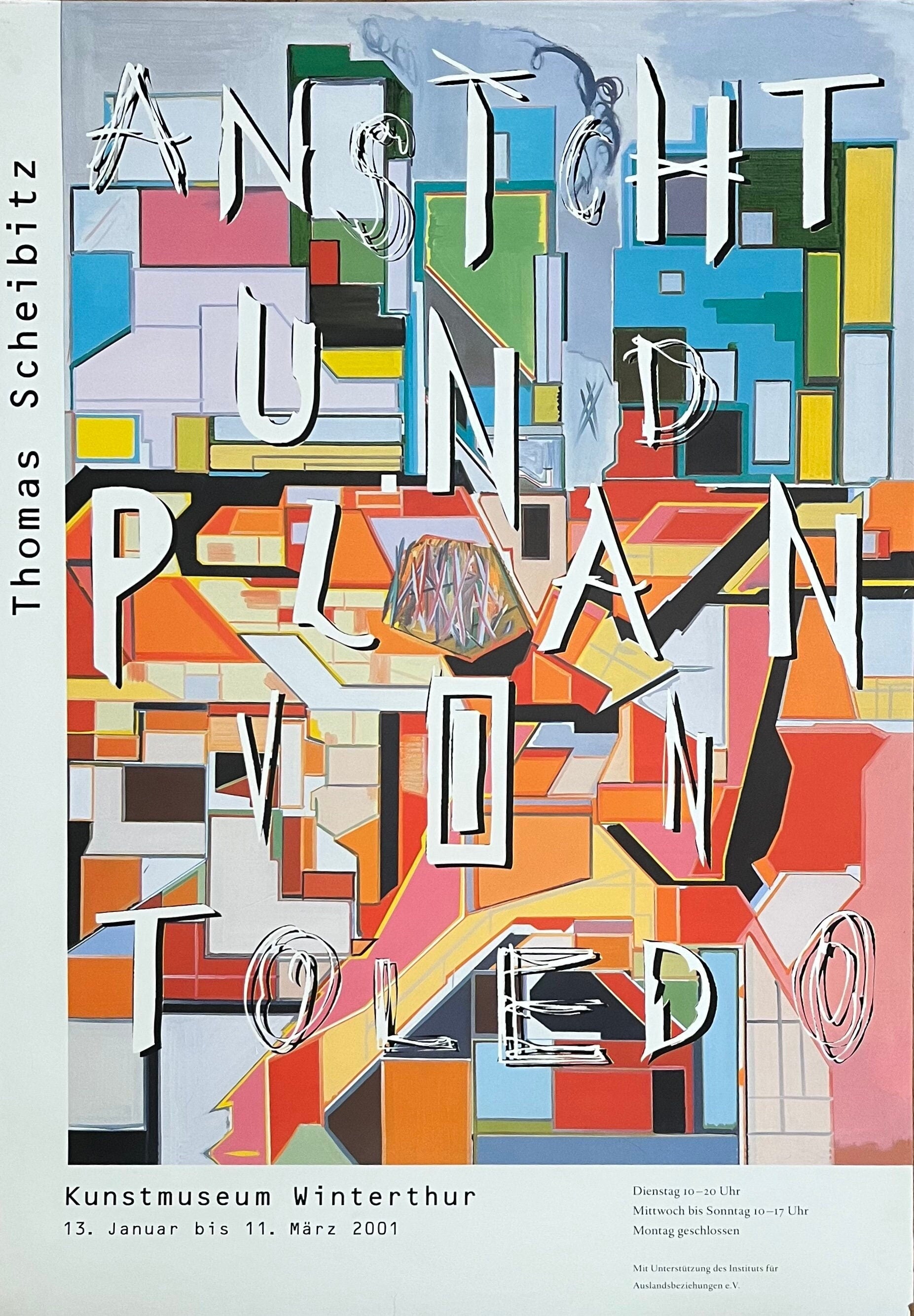 Affiche d'art Thomas Scheibitz - 35.4"×50.4" (90×128cm)