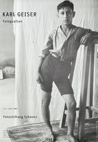 Karl Geiser photo exhibition poster - 35.4"×50.4" (90×128cm)