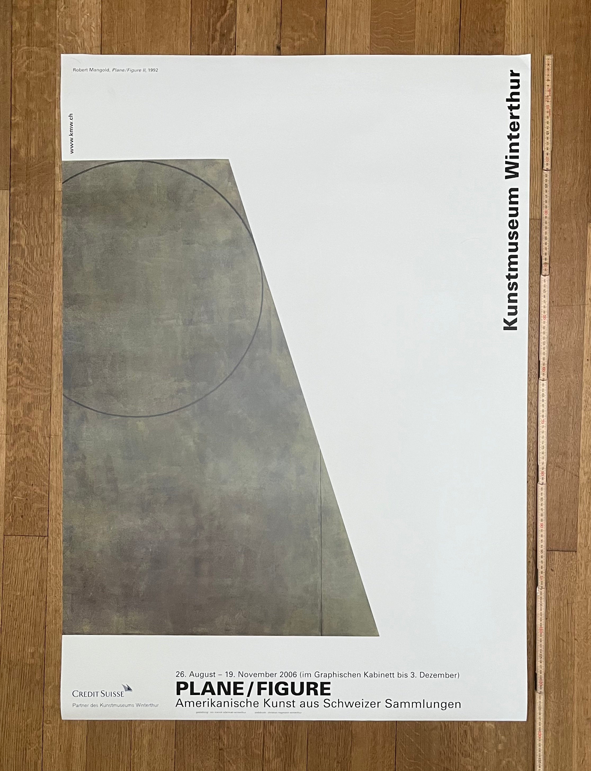 Robert Mangold Kunstposter - 90×128 cm