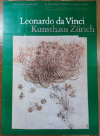 Leonardo da Vinci Ausstellungsplakat gefaltet – 35.6"×50.4" (90.5×128cm)