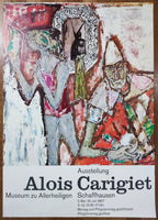 Alois Carigiet original art poster - 35.4"×50.4" (90×128cm)