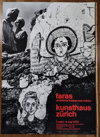 Faras Fresken Nubien Kunstposter - 35.6"×50.4" (90.5×128cm)