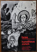 Faras Fresken Nubien Kunstposter - 35.6"×50.4" (90.5×128cm)