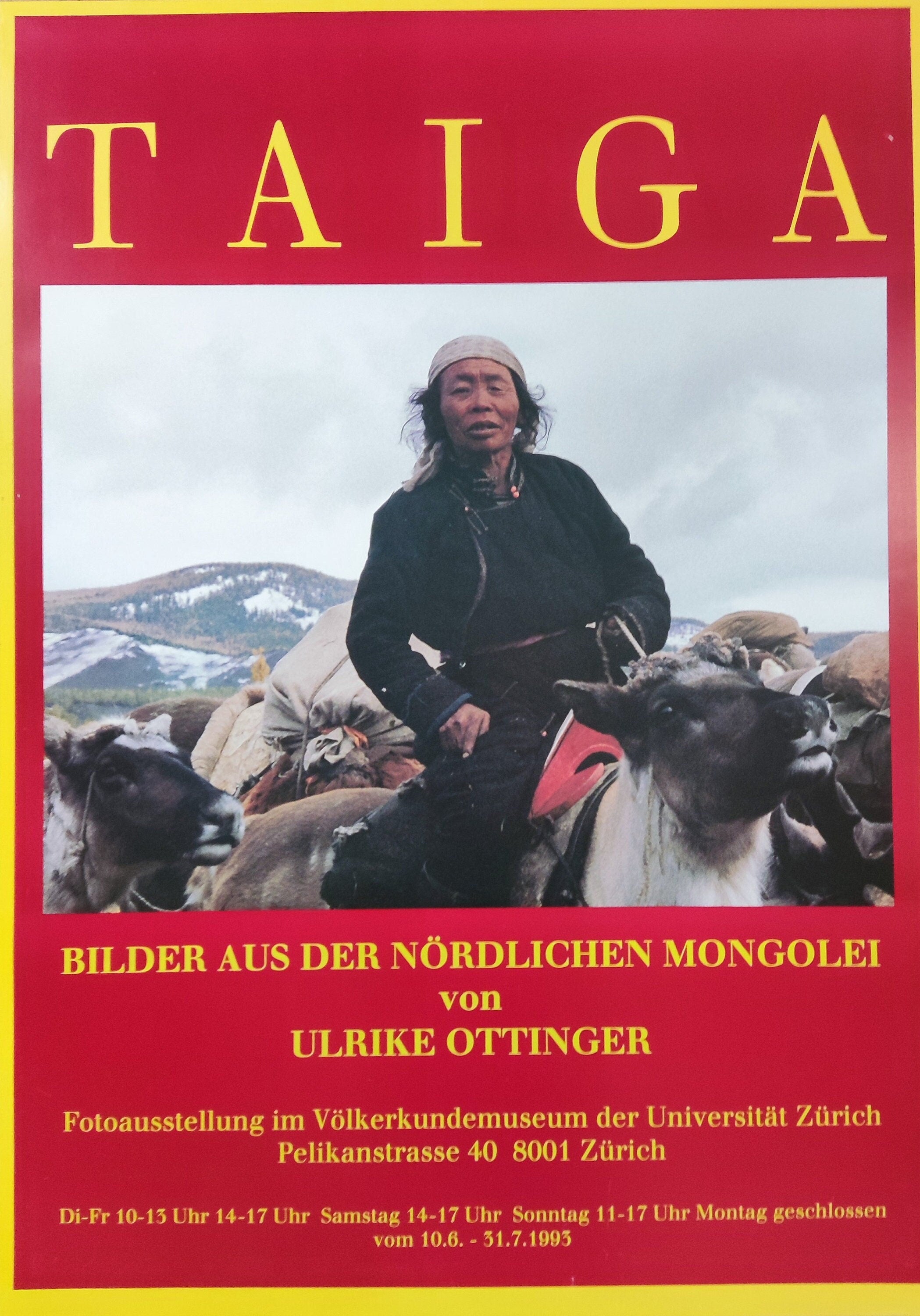 Ulrike Ottinger photography exhibition poster - 33.1"×46.9" (84×119cm)
