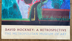David Hockney vintage art poster used - 24.0"×36.2" (61×92cm)