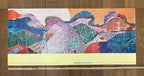 David Hockney vintage art poster used - 38.0"×16.9" (96.5×43cm)