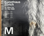 Man Ray original art exhibition poster - 35.6"×50.4" (90.5×128cm)
