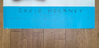 Rare David Hockney art exhibition poster used - 28.0"×25.6" (71×65cm)