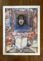 Amnesty International original poster Francisco Toledo - 24.8"×32.7" (63×83cm)