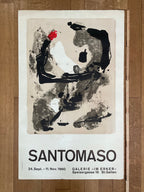 Original-Kunstplakat von Santomaso – 25,0″ × 40,0″ (63,5 × 101,5 cm)