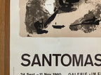 Original-Kunstplakat von Santomaso – 25,0″ × 40,0″ (63,5 × 101,5 cm)