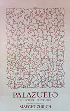 Pablo Palazuelo originales Kunstplakat - 42,4×67 cm