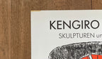 Kengiro Azuma original art poster - 21.9"×31.5" (55.5×80cm)