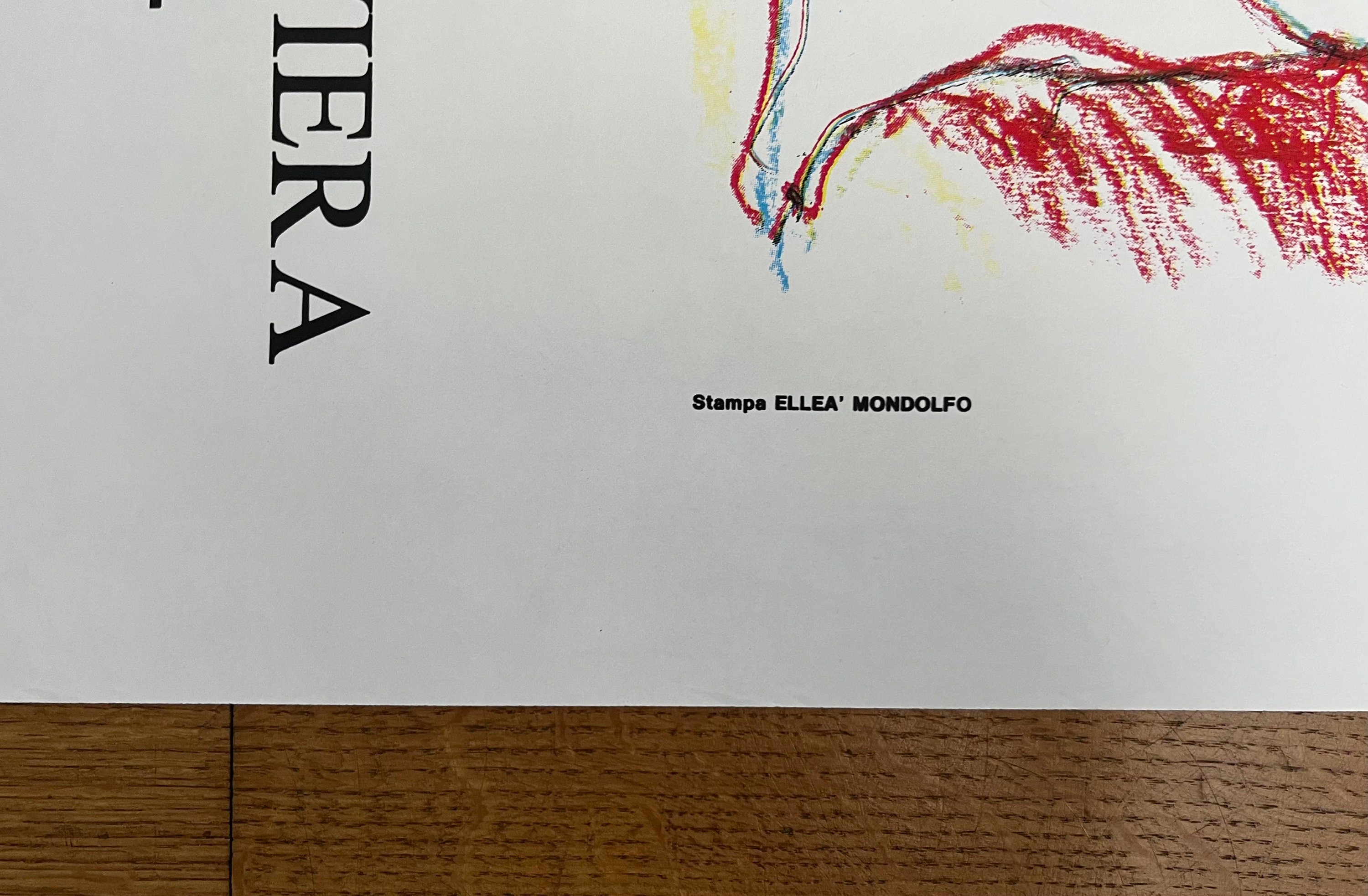 Walter Bastari Original-Kunstplakat – 70×100cm