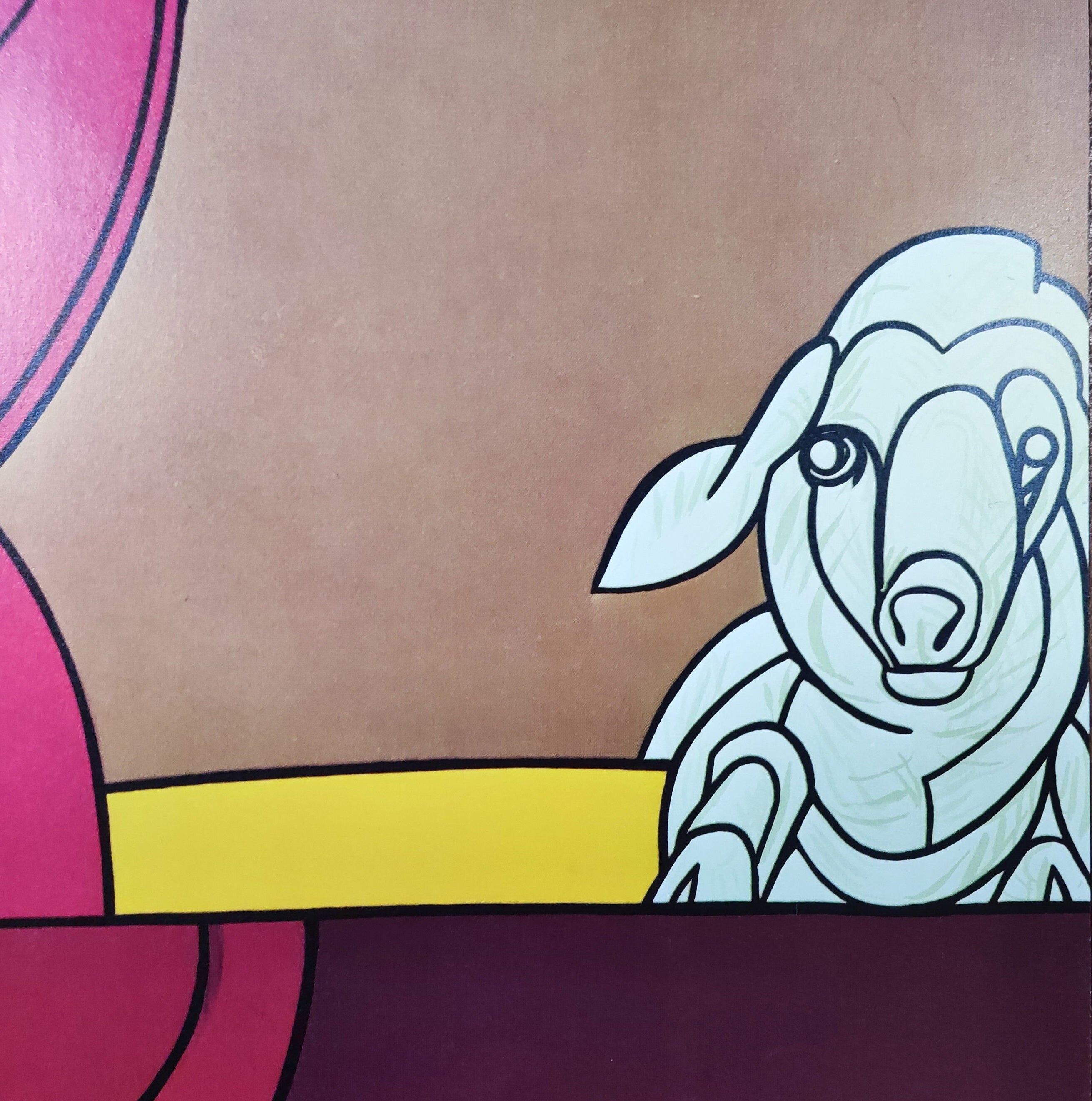 Valerio Adami originales Kunstplakat – 44×74cm