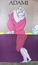Valerio Adami originales Kunstplakat – 44×74cm