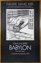 Tomi Ungerer original art poster - 14.8"×23.0" (37.5×58.5cm)