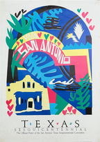 Originalkunstplakat zum Texas-Sesquicentennial – 53,5 × 76 cm (21.1"×29.9")