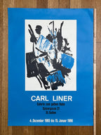 Carl Liner original art poster - 25.6"×35.4" (65×90cm)