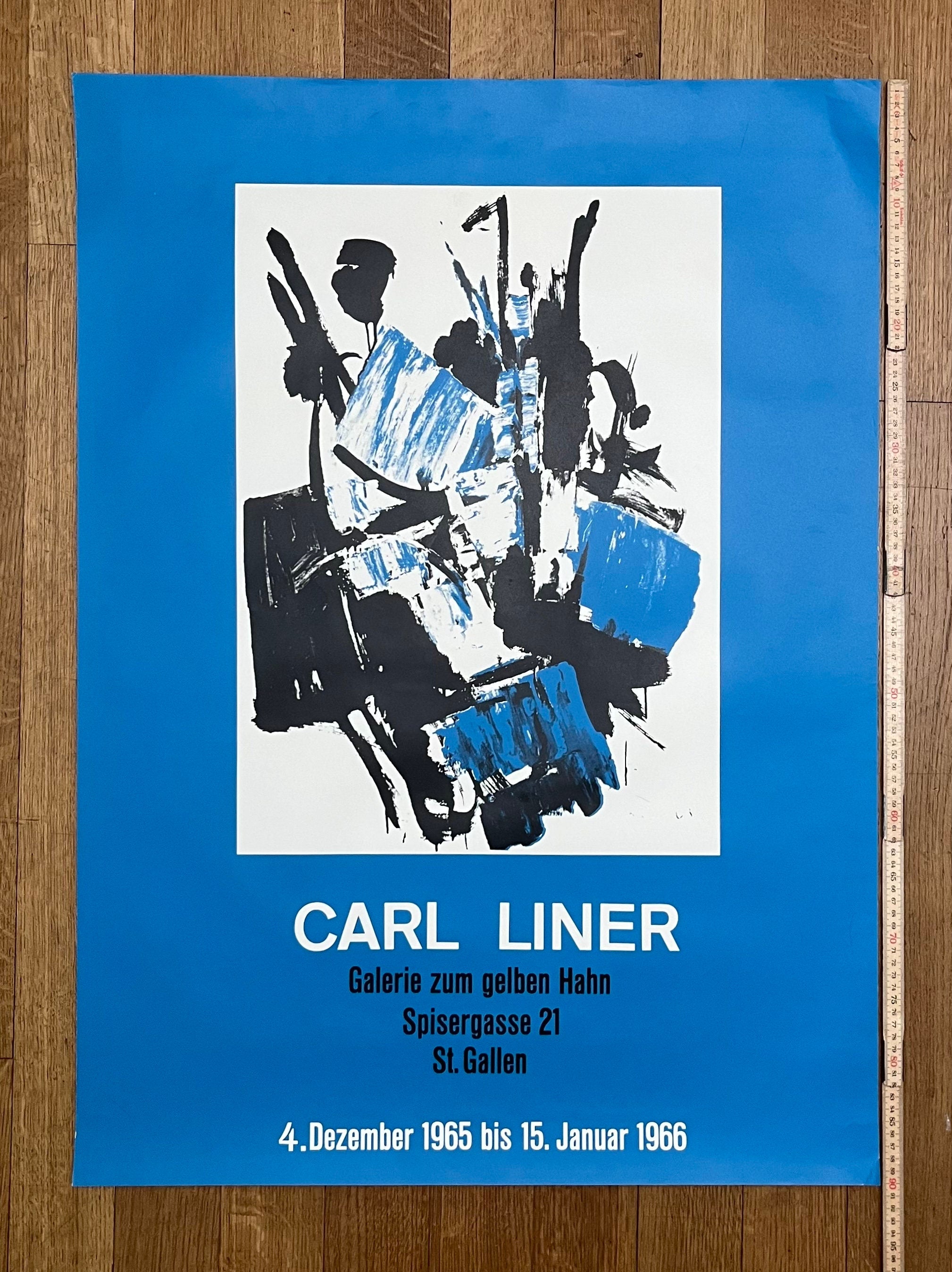 Carl Liner original art poster - 25.6"×35.4" (65×90cm)