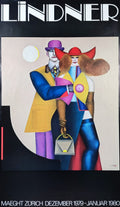 Richard Lindner Original-Kunstdruck – 42,5 × 73 cm