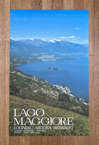 Lago Maggiore - Locarno Ascona Brissago Kunstposter - 64×102cm (25.2"×40.2")