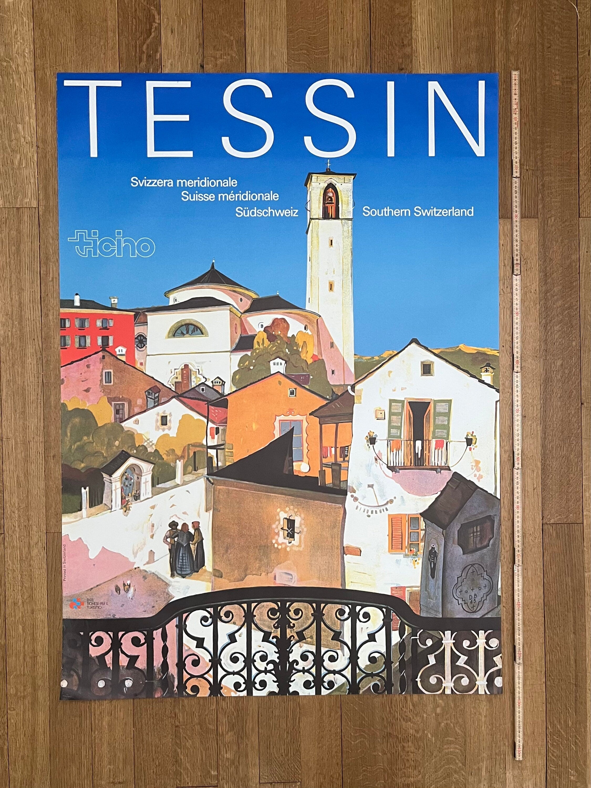 Tessin Kunstposter - 90,5×128cm