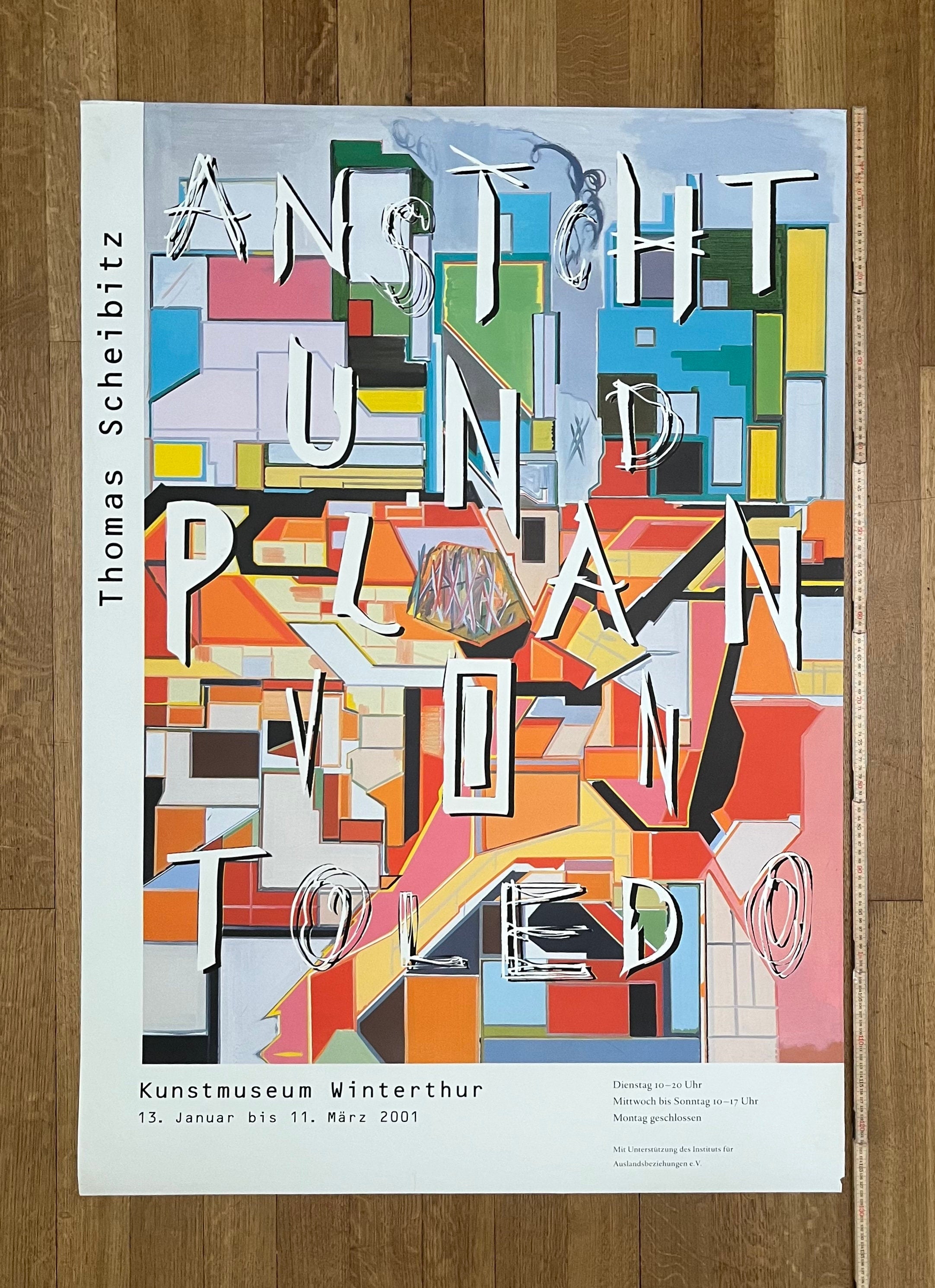 Thomas Scheibitz Kunstposter - 35.4"×50.4" (90×128cm)