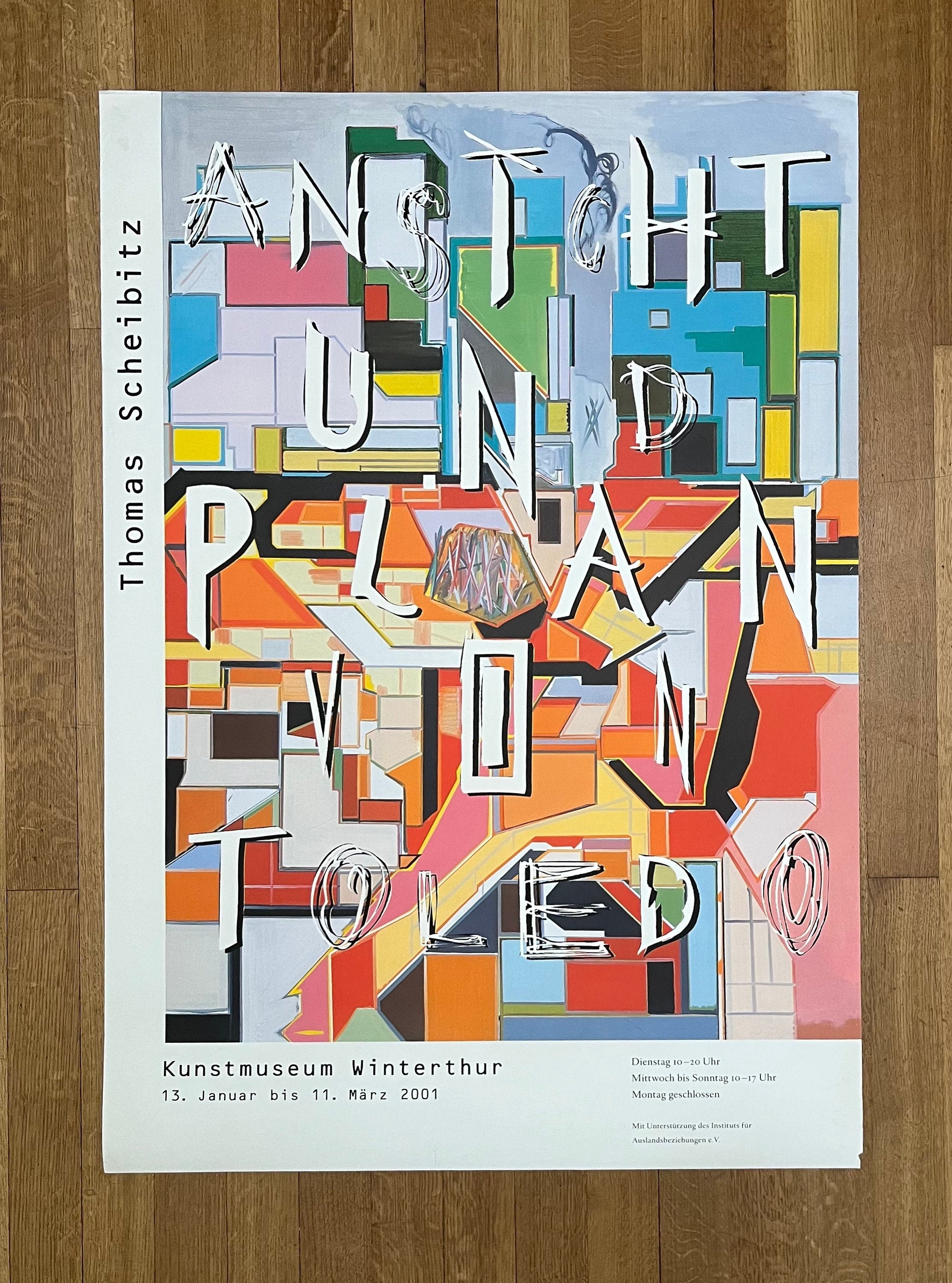 Affiche d'art Thomas Scheibitz - 35.4"×50.4" (90×128cm)